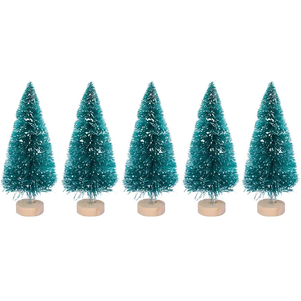 5 Pcs Christmas Tree Set Small PVC Table Trees Wood Base DIY Holiday Decor Xmas Party Gift Family Small Xmas Tree Kids
5 Pcs Christmas Tree Set Small PVC Table Trees Wood Base DIY Holiday Decor Xmas Party Gift Family Small Xmas Tree Kids