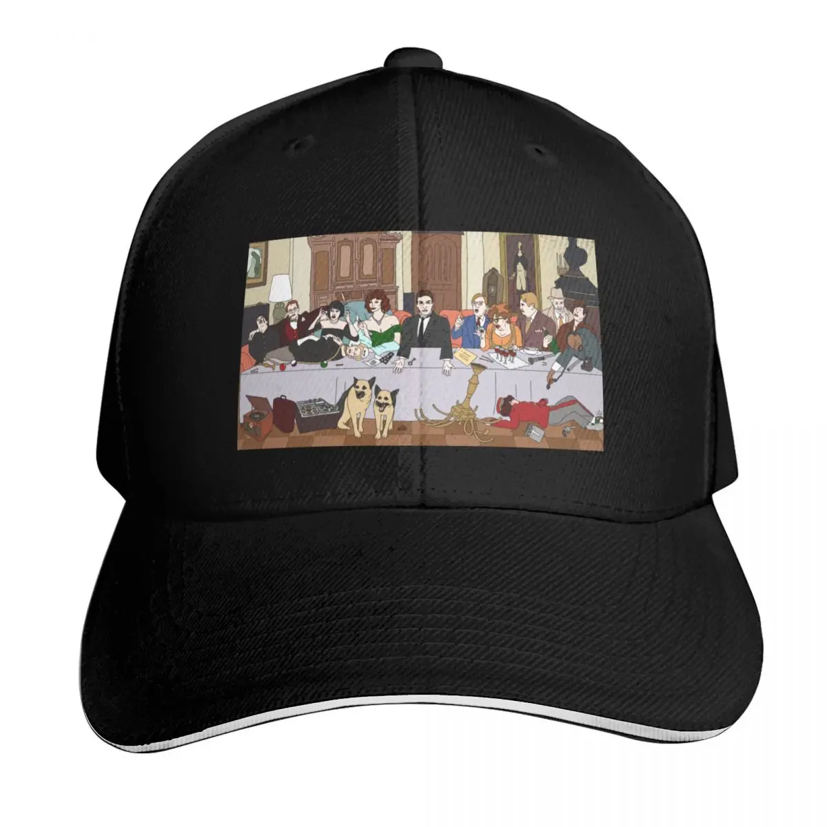 The Last Supper at Boddy Mansion Baseball Cap Fashion Beach Rugby golf hat genuine Hood Designer Man Women's
The Last Supper at Boddy Mansion Baseball Cap Fashion Beach Rugby golf hat genuine Hood Designer Man Women's