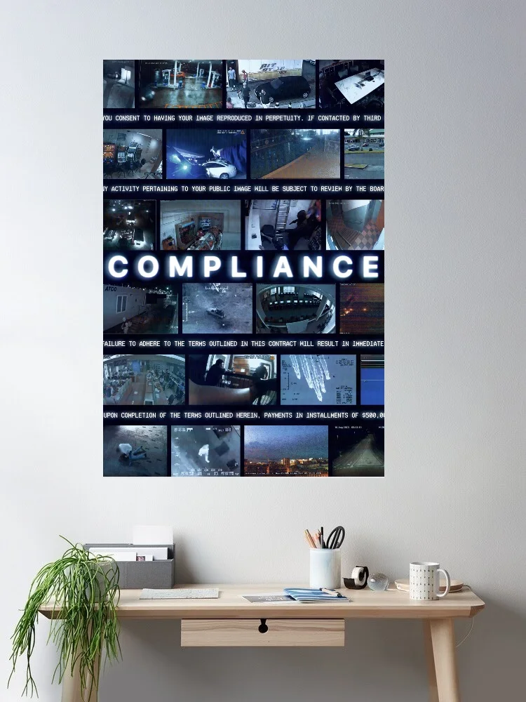 Compliance (2026), Print Art Canvas Poster,Living Room , Home Wall Decor Picture
Compliance (2026), Print Art Canvas Poster,Living Room , Home Wall Decor Picture