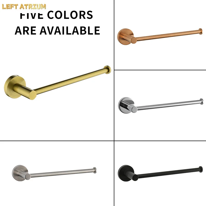 Bathroom Accessory Hand Towel Holder Rose Gold Paper Towel Ring Stainless Steel Bathroom Hardware Chrome Black Brushed Gold
Bathroom Accessory Hand Towel Holder Rose Gold Paper Towel Ring Stainless Steel Bathroom Hardware Chrome Black Brushed Gold