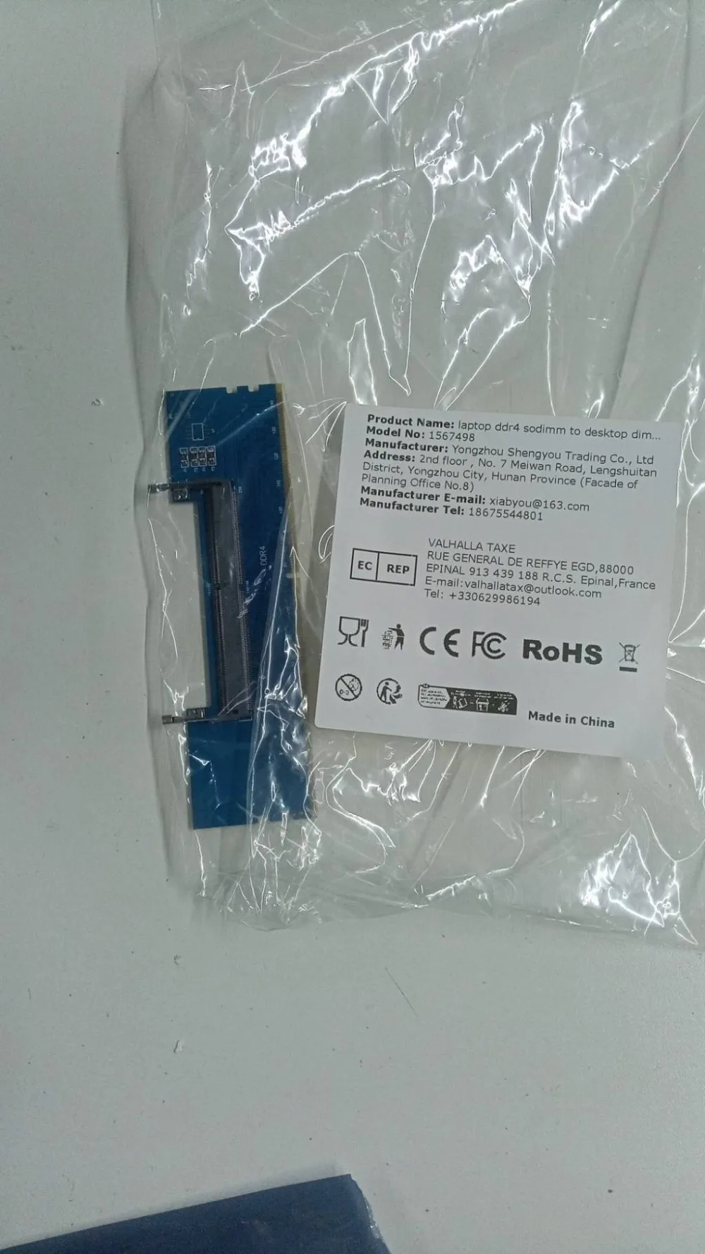 Laptop DDR4 SODIMM To Desktop DIMM Memory Cards Converter Adaptor 3200/2666/2400/2133MHZ Memory Adapter Card
Laptop DDR4 SODIMM To Desktop DIMM Memory Cards Converter Adaptor 3200/2666/2400/2133MHZ Memory Adapter Card