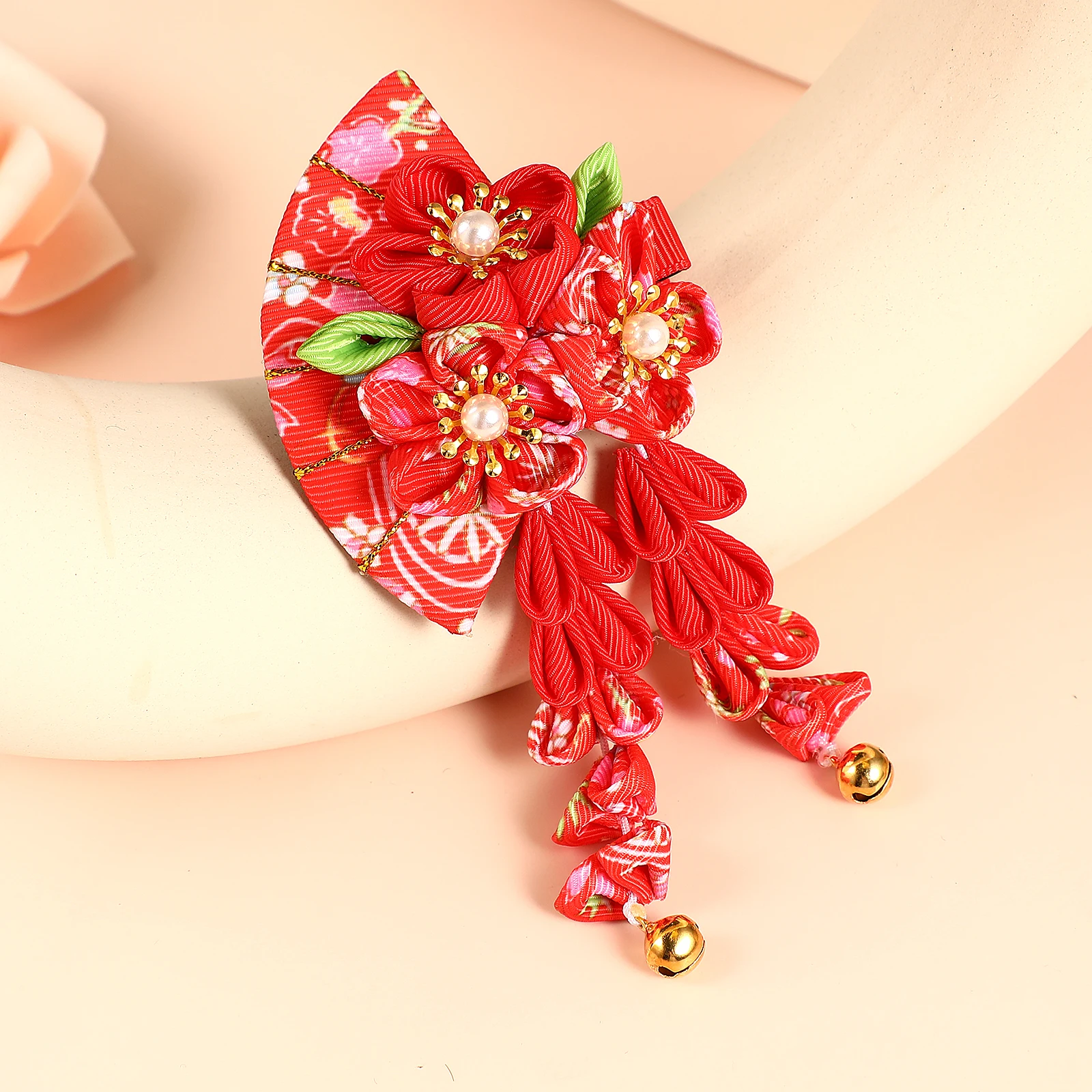 Tassel Bell Hair Accessory Chinese Style Hairpin Kimono Accessories Women Traditional Clips Decorations Durable Materials Long
Tassel Bell Hair Accessory Chinese Style Hairpin Kimono Accessories Women Traditional Clips Decorations Durable Materials Long