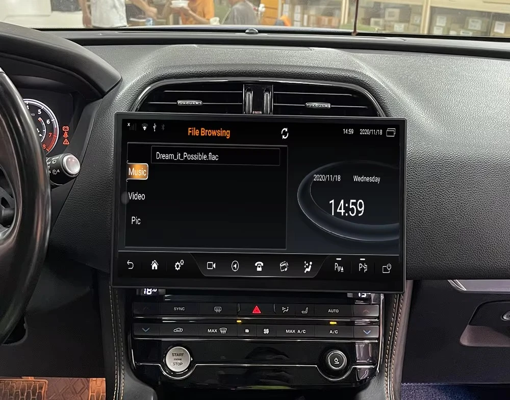 Автомагнитола Android 13 с QLED-экраном и CarPlay для F-PACE 2016-2018, 13,3-дюймовый мультимедийный проигрыватель с навигацией
Автомагнитола Android 13 с QLED-экраном и CarPlay для F-PACE 2016-2018, 13,3-дюймовый мультимедийный проигрыватель с навигацией