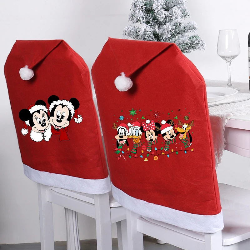 Disney Mickey Minnie Christmas Chair Cover Xmas Party Decoration Cute Kawaii Home Accessories Living Room Backrest Covers Gifts
Disney Mickey Minnie Christmas Chair Cover Xmas Party Decoration Cute Kawaii Home Accessories Living Room Backrest Covers Gifts