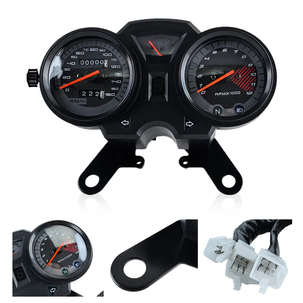 Universal 1Pc Waterproof Moto Dashboard Speedometer Tachometer No Gear Monitor Motorcycle Accessories Parts Replacement
Universal 1Pc Waterproof Moto Dashboard Speedometer Tachometer No Gear Monitor Motorcycle Accessories Parts Replacement