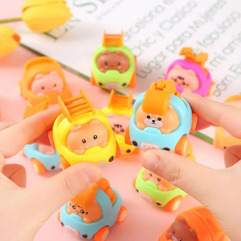 1/5Pcs Cute Creative Animal Lnertial Engineering Car 1-4 Years Funny Inertia Car Kids Boys Excavator Souptoys Children Toy
1/5Pcs Cute Creative Animal Lnertial Engineering Car 1-4 Years Funny Inertia Car Kids Boys Excavator Souptoys Children Toy