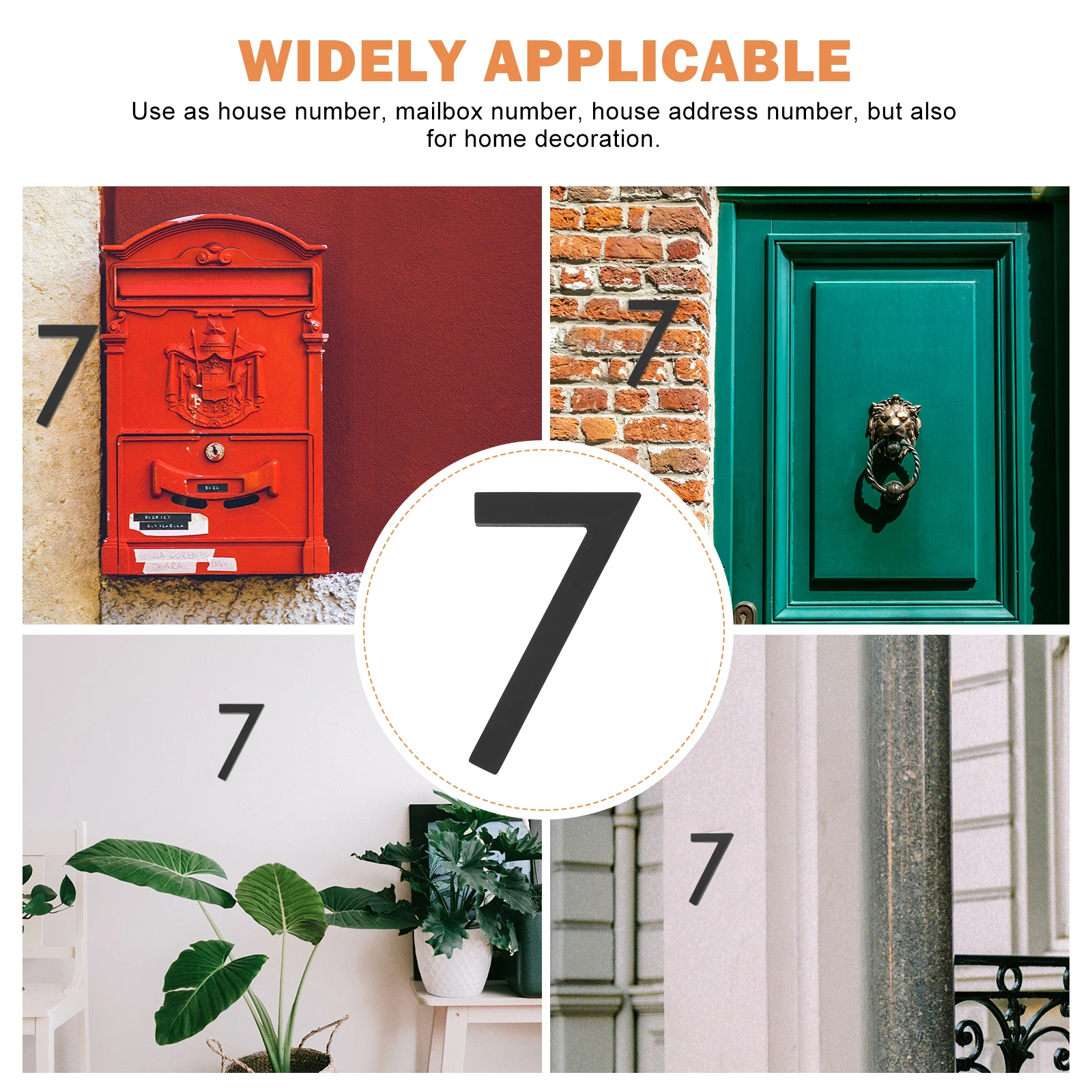 Gate Door Decorative Marker Plaque House Address Mailbox Street Number Hotel Room Corridor Sign Number Metal Acrylic Strong
Gate Door Decorative Marker Plaque House Address Mailbox Street Number Hotel Room Corridor Sign Number Metal Acrylic Strong
