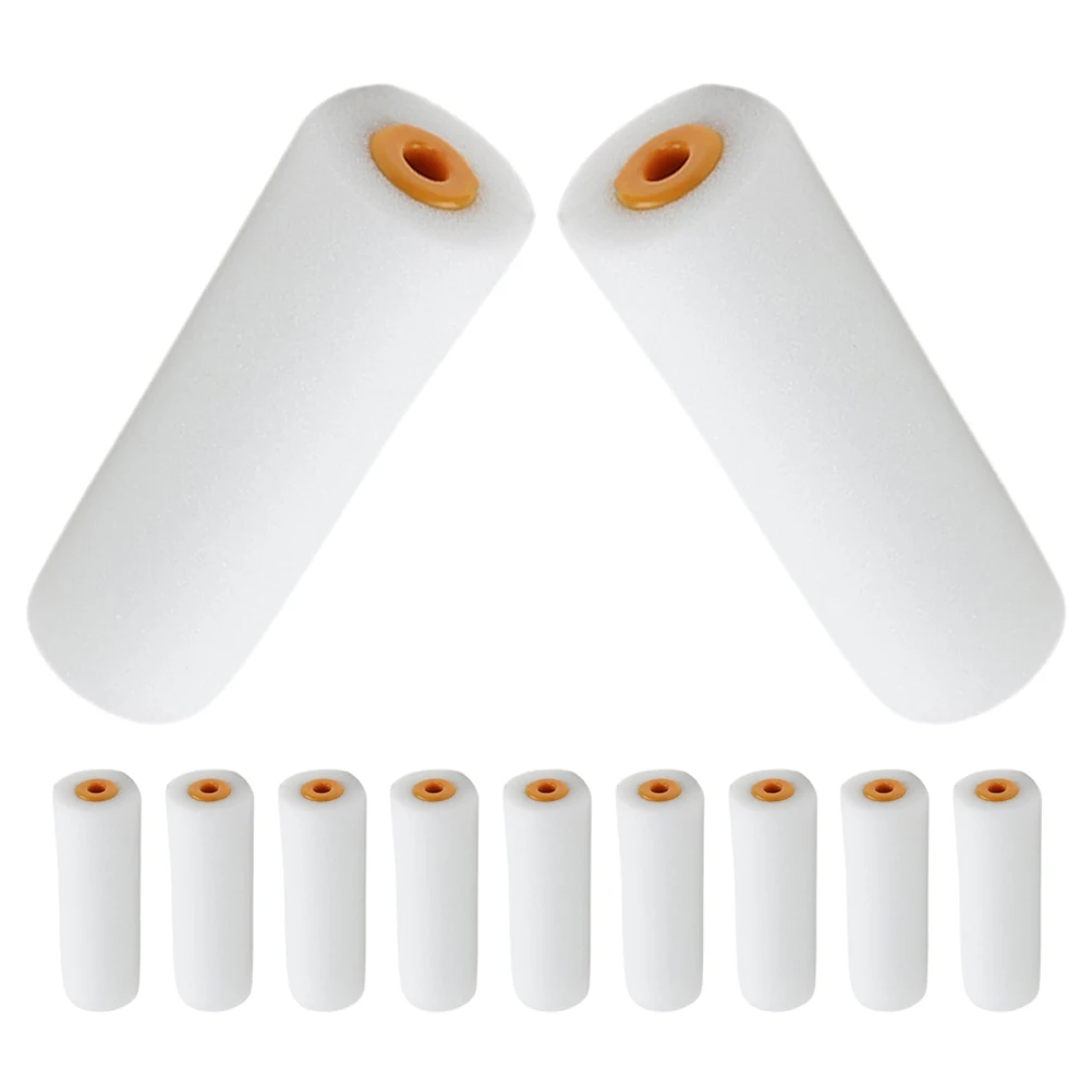 12pcs Mini Foam Roller High Density Sponge Painting Tool for Walls Ceilings Furniture Latex Varnish Smooth Finish Easy Clean
12pcs Mini Foam Roller High Density Sponge Painting Tool for Walls Ceilings Furniture Latex Varnish Smooth Finish Easy Clean