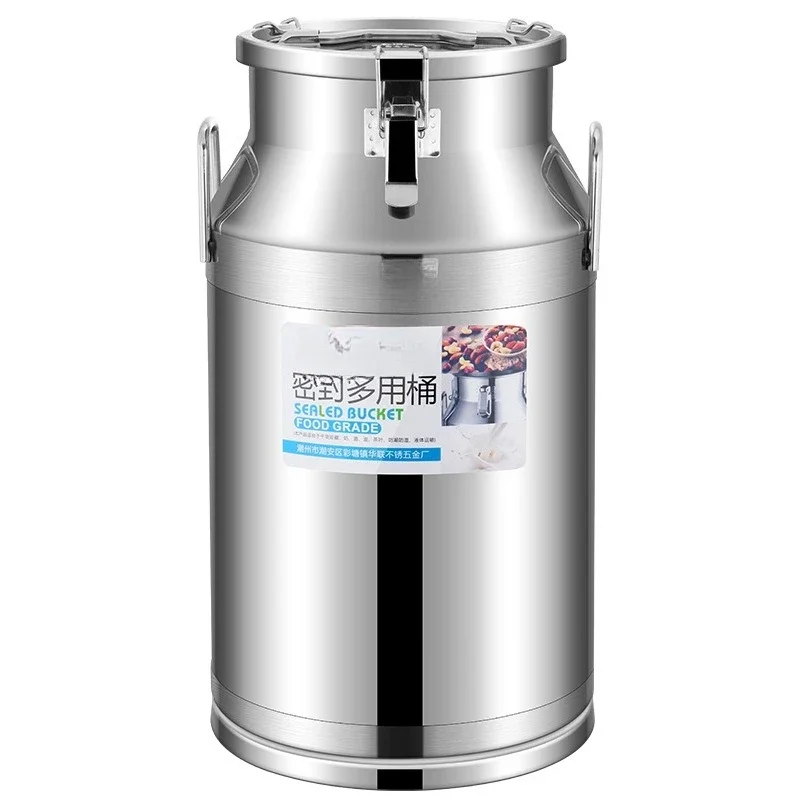 Food grade 304 stainless steel sealed barrel, sealed tank tea, edible oil storage, wine tank milk large capacity
Food grade 304 stainless steel sealed barrel, sealed tank tea, edible oil storage, wine tank milk large capacity