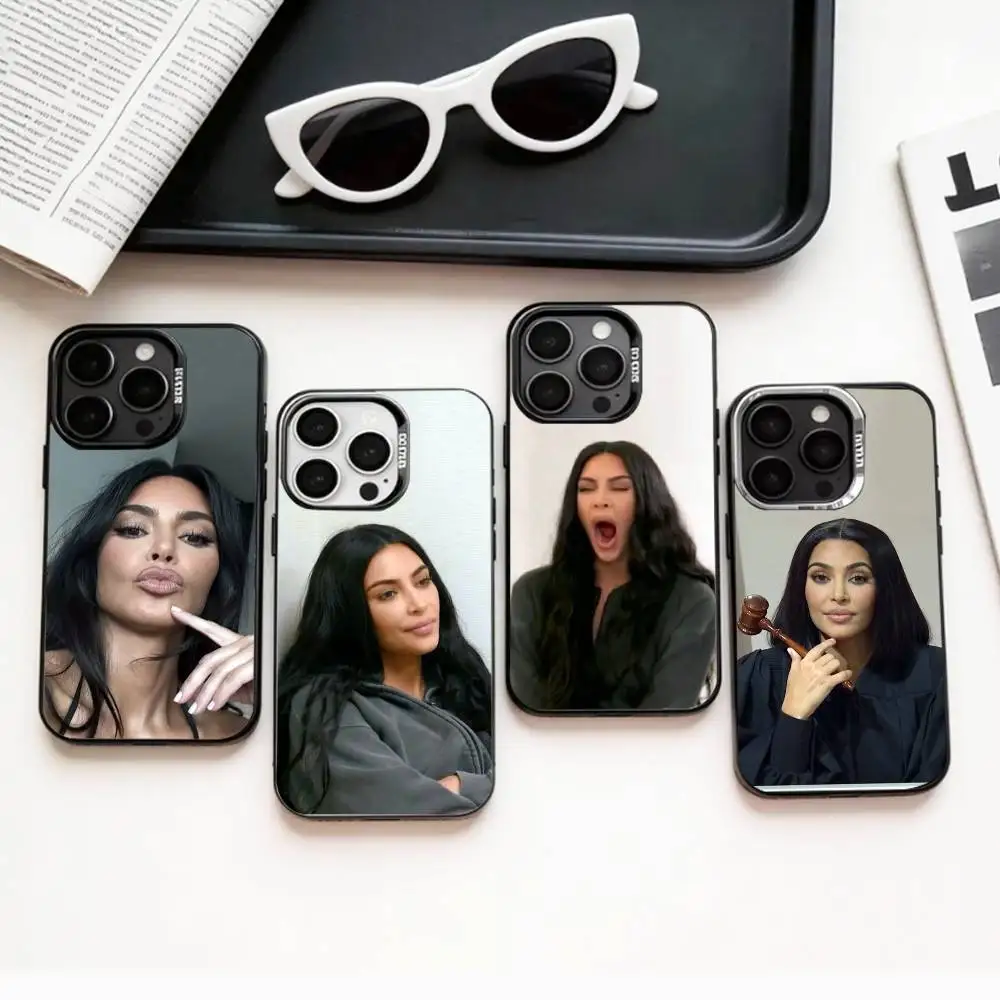 K-Kim K-Kardashian M-Memes Phone Case For iPhone17,16,15,14,13,12,11 Plus,Pro Max Colored Silver Plated Inside Cover
K-Kim K-Kardashian M-Memes Phone Case For iPhone17,16,15,14,13,12,11 Plus,Pro Max Colored Silver Plated Inside Cover