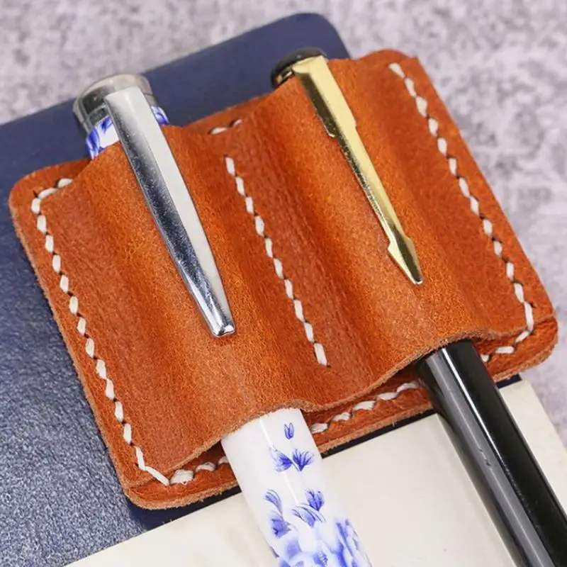 Pen Pencil Holder Double Pen Clip Vintage PU Traveling Notebook Pen Holder Anti Lost Pen Organizer For Pen Pencil
Pen Pencil Holder Double Pen Clip Vintage PU Traveling Notebook Pen Holder Anti Lost Pen Organizer For Pen Pencil