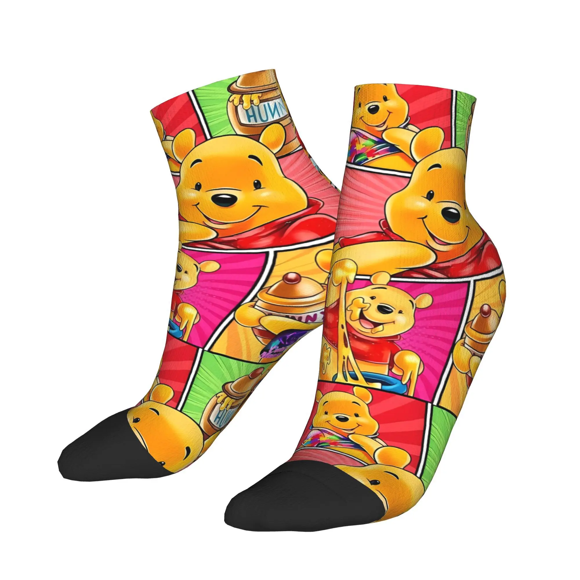Winnie the Pooh Ankle Socks Anti Skid Comfort Soft Running Sports Socks For Men's Summer Gothic Design Sock
Winnie the Pooh Ankle Socks Anti Skid Comfort Soft Running Sports Socks For Men's Summer Gothic Design Sock