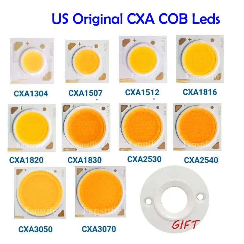 US Original CXA1304 CXA1507 CXA1512 CXA1816 CXA1820 CXA1830 CXA 2011 CXA2520 CXA2530 2540 CXA3050 CXA3070 High Power COB Led
US Original CXA1304 CXA1507 CXA1512 CXA1816 CXA1820 CXA1830 CXA 2011 CXA2520 CXA2530 2540 CXA3050 CXA3070 High Power COB Led