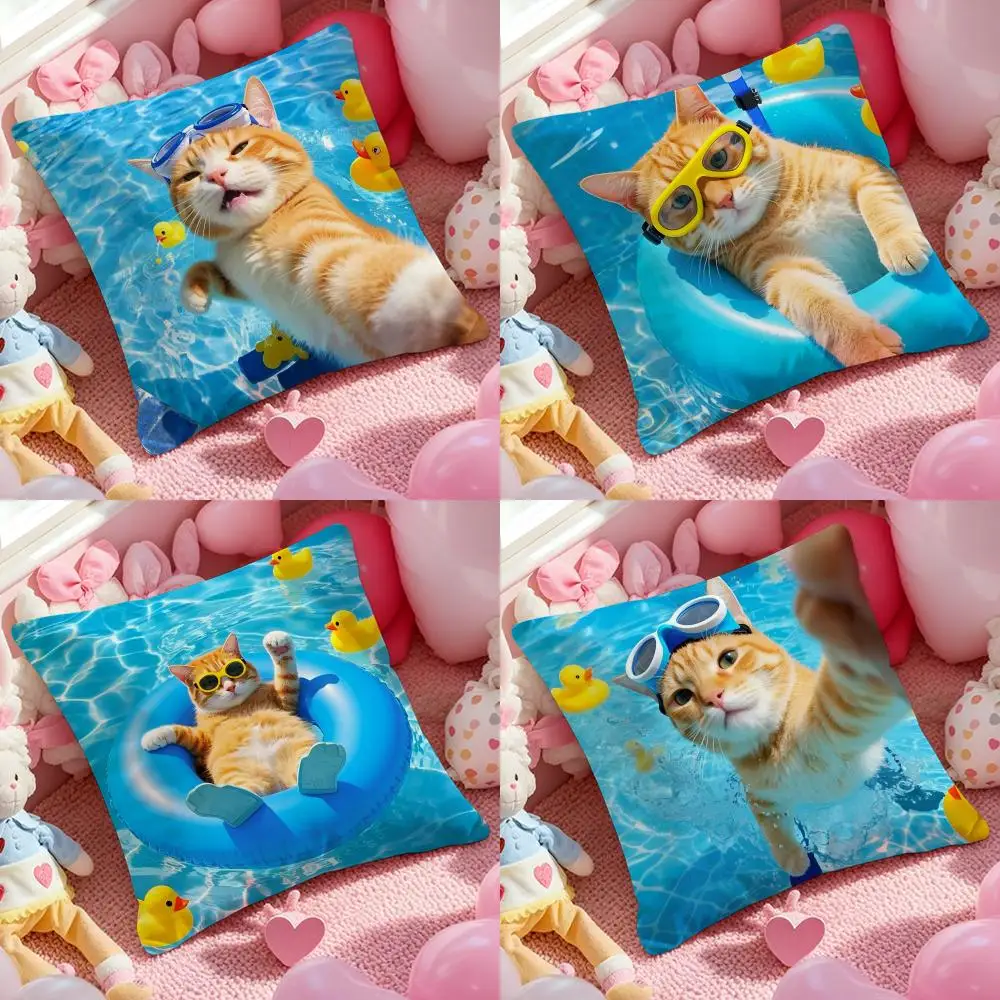 Kawaii Cat Dog Cushion Cover Anti-dustmite Pillowcase Invisible zipper silky short plush Sofa cushion cover
Kawaii Cat Dog Cushion Cover Anti-dustmite Pillowcase Invisible zipper silky short plush Sofa cushion cover