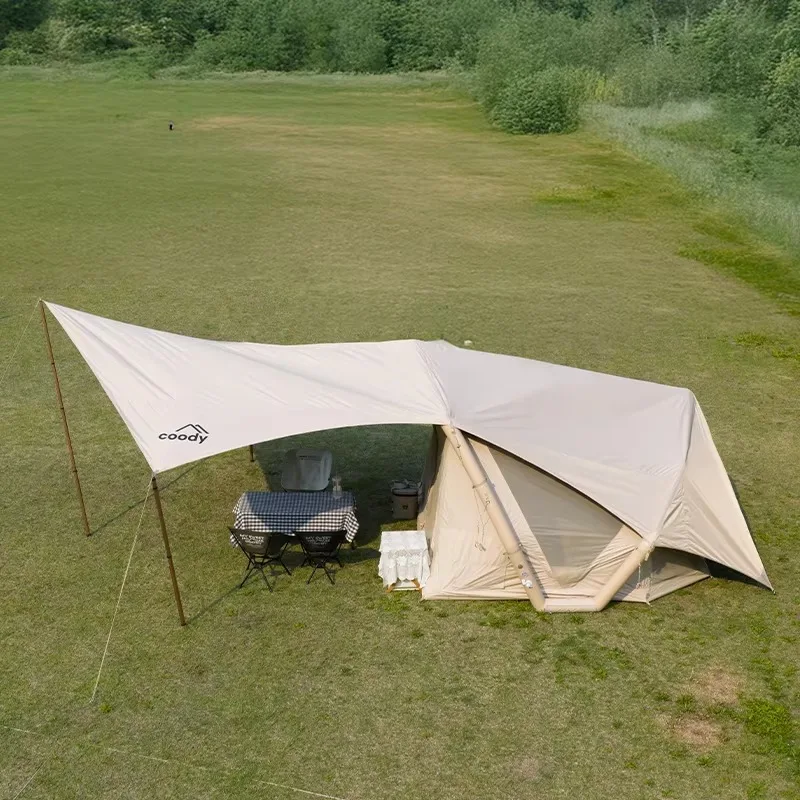 YTYIN Havena Air Tent-Beige Infaltable Tents Camping Outdoor 4-6 Person 4 Season Glamping Luxury Unique Portable Family Tent
YTYIN Havena Air Tent-Beige Infaltable Tents Camping Outdoor 4-6 Person 4 Season Glamping Luxury Unique Portable Family Tent