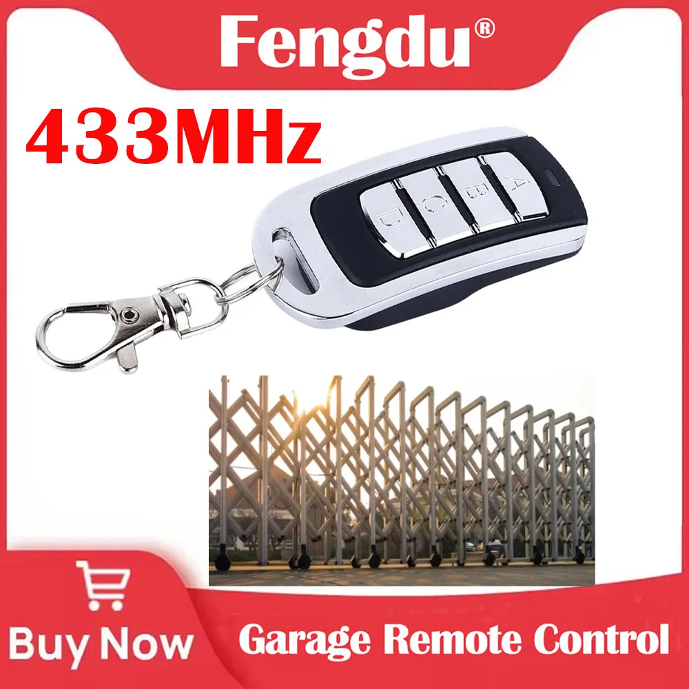 433MHz Universal Garage Door Remote Control Duplicator Gate Control Remote Garage
433MHz Universal Garage Door Remote Control Duplicator Gate Control Remote Garage