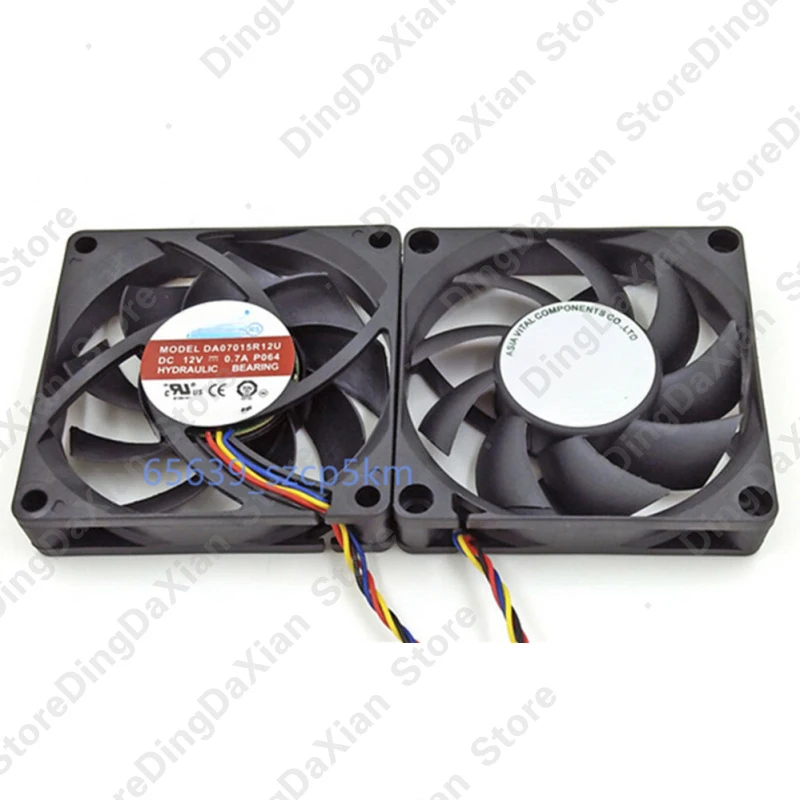 d 1PCS For AVC DA07015R12U | 12V 0.70A 4-Pin PWM CPU Fan 70×70×15mm 7CM
d 1PCS For AVC DA07015R12U | 12V 0.70A 4-Pin PWM CPU Fan 70×70×15mm 7CM