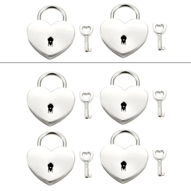Couple Keychain Pendant Love Shaped Lock Keychain Set Heart Padlock with Key Dropship
Couple Keychain Pendant Love Shaped Lock Keychain Set Heart Padlock with Key Dropship