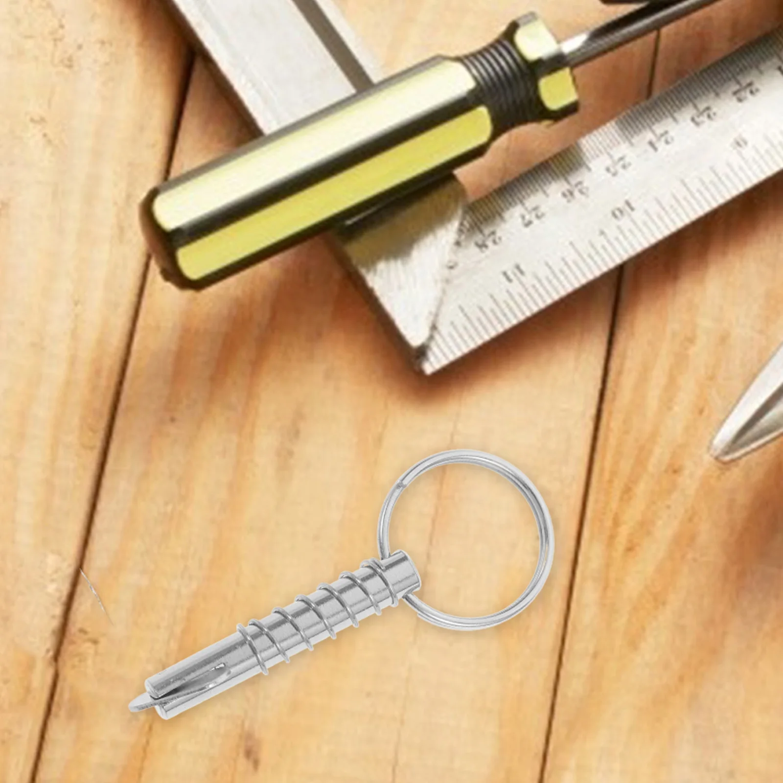 8 X51mm Stainless Steel Safety Pin Silver Boat Hardware Parts Accessories Quick Release Deck Hinge Seawater Corrosion
8 X51mm Stainless Steel Safety Pin Silver Boat Hardware Parts Accessories Quick Release Deck Hinge Seawater Corrosion