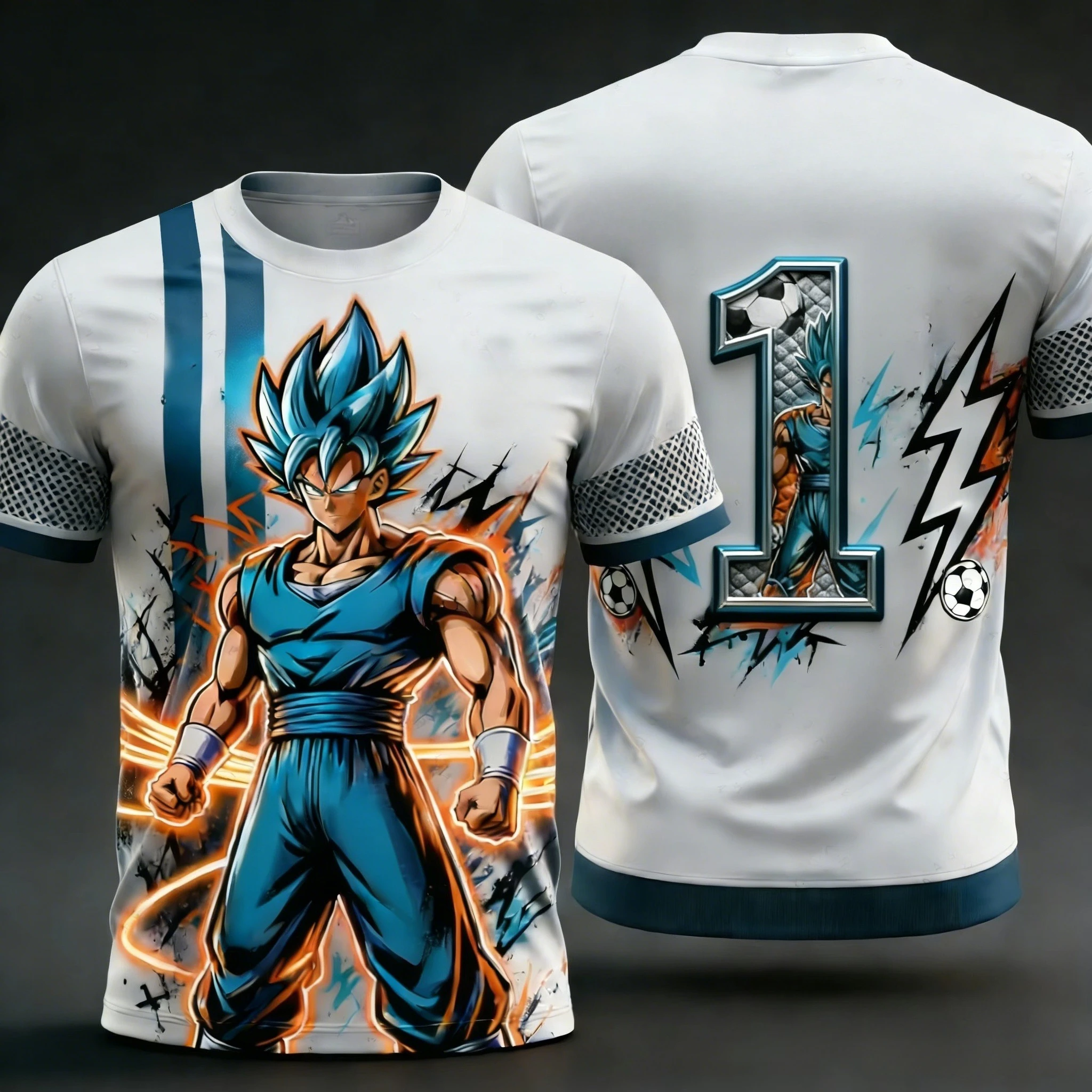 2026 Summer New Adult Men's Dragon Ball Goku 3D Printed Special Football Jersey Numbers 1 To 10 Kids Anime T-Shirt Unisex Y2k
2026 Summer New Adult Men's Dragon Ball Goku 3D Printed Special Football Jersey Numbers 1 To 10 Kids Anime T-Shirt Unisex Y2k