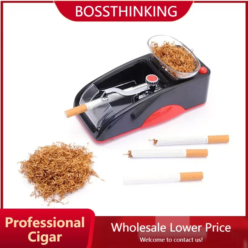 Electric Cigarette Rolling Automatic Roller Maker Mini Machine Easy Automatic Mini Cigarette Rolling Machine Tobacco Injector
Electric Cigarette Rolling Automatic Roller Maker Mini Machine Easy Automatic Mini Cigarette Rolling Machine Tobacco Injector