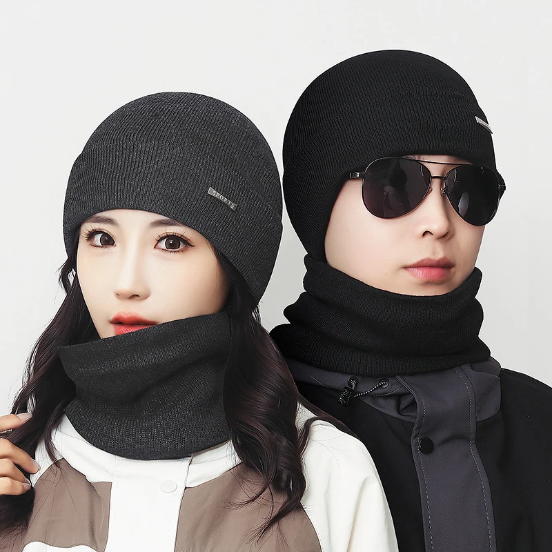 Winter New Solid Color Fine Stripe Premium Two-Piece Set Hat, Cold-Proof, Warm, Windproof Ski Knit Hat
Winter New Solid Color Fine Stripe Premium Two-Piece Set Hat, Cold-Proof, Warm, Windproof Ski Knit Hat