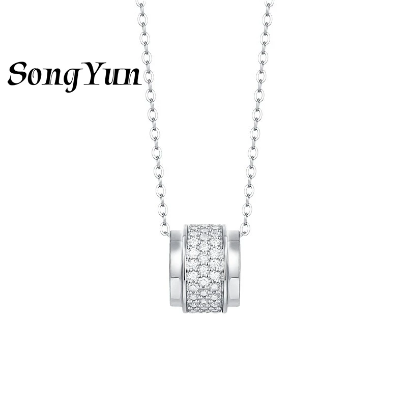 SONGYUN Brand Jewelry 925 Sterling Silver Necklace Moissanite Diamond Initial Casual for Wife 18K Gold Plated SYT Patent Pendant
SONGYUN Brand Jewelry 925 Sterling Silver Necklace Moissanite Diamond Initial Casual for Wife 18K Gold Plated SYT Patent Pendant