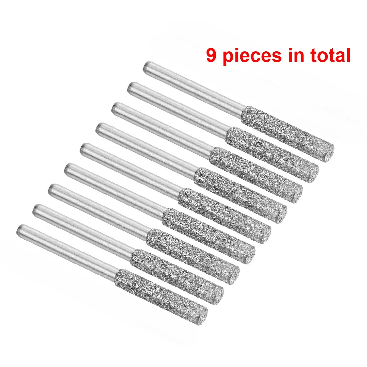 9pc Diamond Chainsaw Sharpening Bits – High Hardness, Long-Lasting for Chainsaw & Lawn Mower Blades
9pc Diamond Chainsaw Sharpening Bits – High Hardness, Long-Lasting for Chainsaw & Lawn Mower Blades