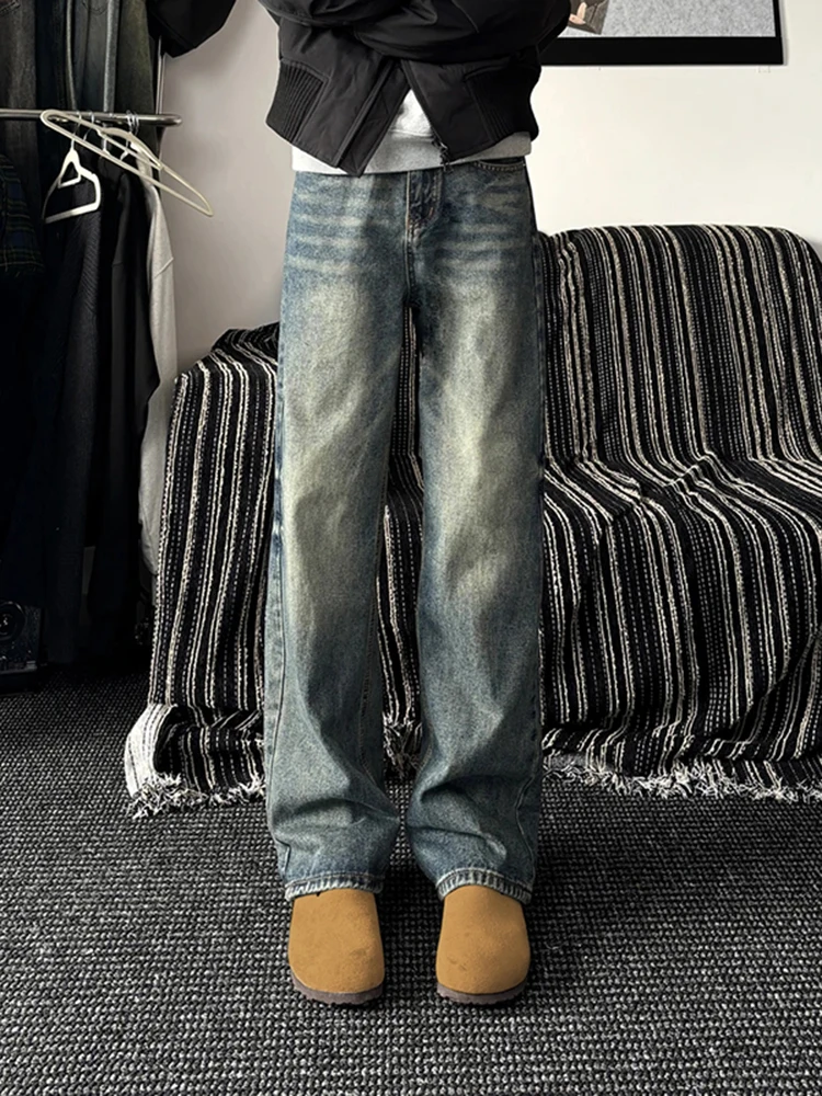 American High Street Sle Men's Jeans Straight Leg Casual Micro Flared Pants for Boots Teenage Youth Faion Trend
American High Street Sle Men's Jeans Straight Leg Casual Micro Flared Pants for Boots Teenage Youth Faion Trend