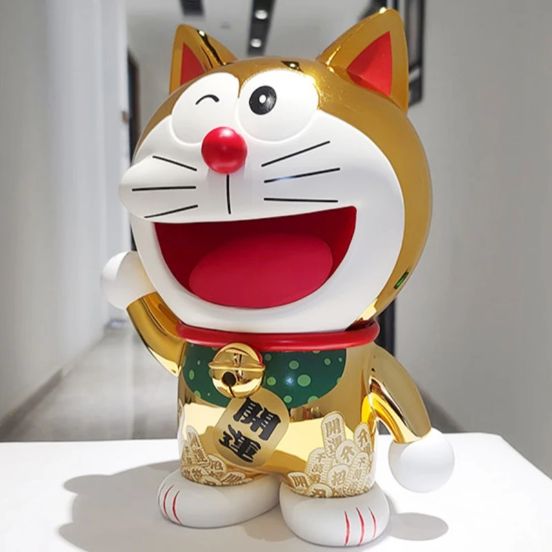 2023 New Kawaii Lucky Maneki-neko Doraemon Resin Mirror Plating Gk Cute Toy Desktop Decorative Birthday Gift For Store Opening
2023 New Kawaii Lucky Maneki-neko Doraemon Resin Mirror Plating Gk Cute Toy Desktop Decorative Birthday Gift For Store Opening