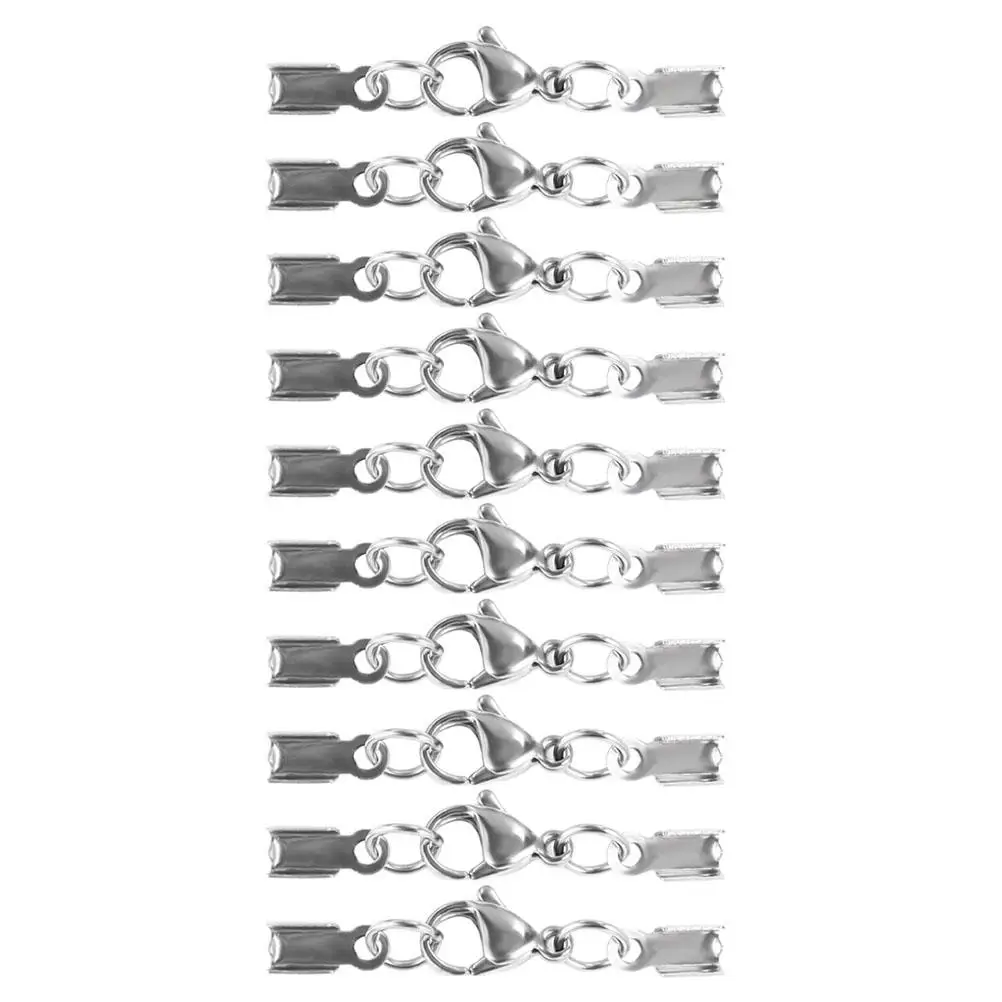 20 Pcs Stainless Steel Lobster Clasp Jewelry Connectors for DIY Bracelet Necklace Earrings Accessories Safe Material
20 Pcs Stainless Steel Lobster Clasp Jewelry Connectors for DIY Bracelet Necklace Earrings Accessories Safe Material