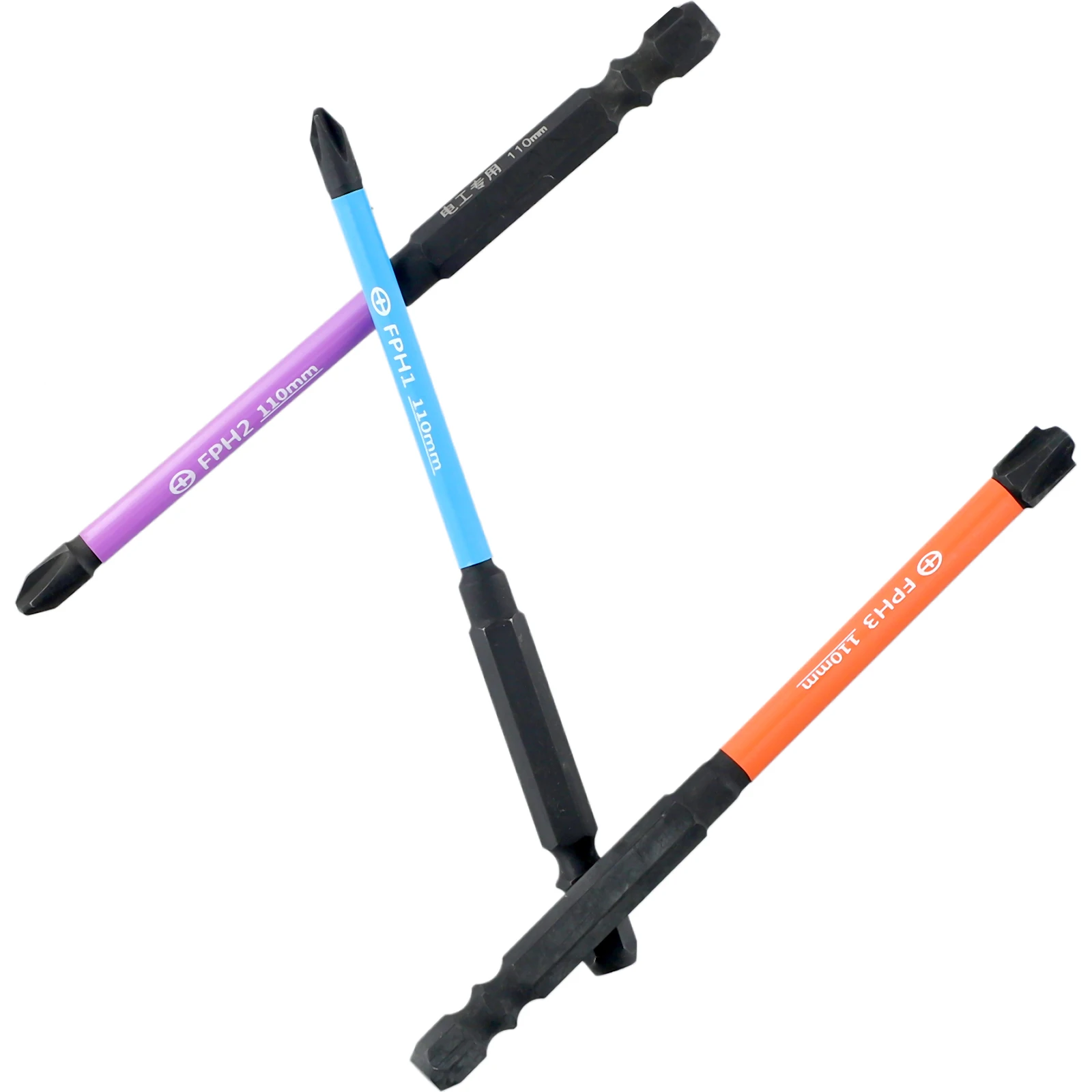 3Pcs Magnetic Screwdriver Bits Set Electrician Special Slotted Cross Head Screwdriver Bit PH1 PH2 PH3 Hand Tools
3Pcs Magnetic Screwdriver Bits Set Electrician Special Slotted Cross Head Screwdriver Bit PH1 PH2 PH3 Hand Tools