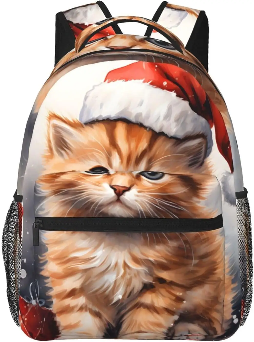 Christmas Cute Cat Lightweight Laptop Backpack Lightweight Multipurpose Travel Casual Daypack Unisex College Backapcks for Men W
Christmas Cute Cat Lightweight Laptop Backpack Lightweight Multipurpose Travel Casual Daypack Unisex College Backapcks for Men W