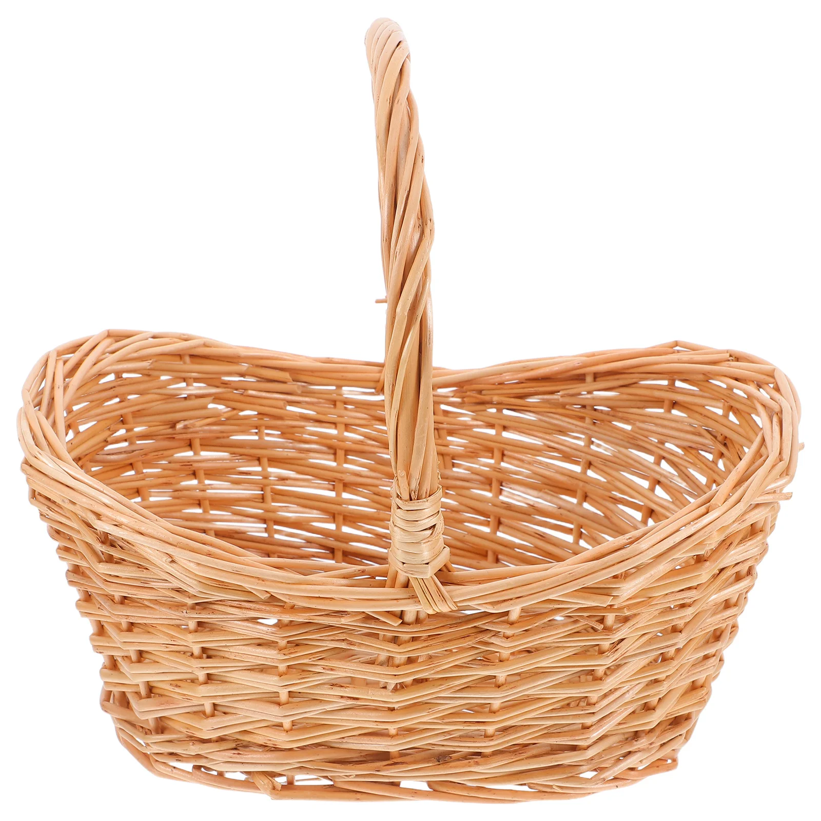 Large Capacity Handwoven Willow Picnic Basket Multi-Functional Garden Harvest Fruit Carrier with Sturdy Handle for Outdoor
Large Capacity Handwoven Willow Picnic Basket Multi-Functional Garden Harvest Fruit Carrier with Sturdy Handle for Outdoor