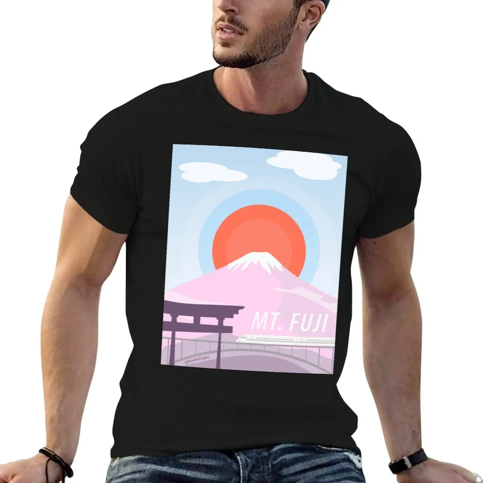 Mt. Fuji T-Shirt t shirt men 100% cotton luxury brand t shirts for man cotton funny T-Shirt
Mt. Fuji T-Shirt t shirt men 100% cotton luxury brand t shirts for man cotton funny T-Shirt