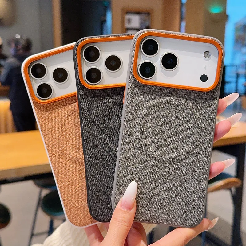 Grain Line Phone Case For iphone 17 Pro Max Air Magnetic PC Hard Shell Protective Shockproof Solid Color Back Cover
Grain Line Phone Case For iphone 17 Pro Max Air Magnetic PC Hard Shell Protective Shockproof Solid Color Back Cover