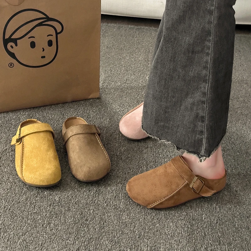 Shoes Womens Slippers Outdoor Platform Cover Toe Pantofle Loafers Slides 2025 Soft Spring Shoes Cover Toe Ladies' Slippers Slipe
Shoes Womens Slippers Outdoor Platform Cover Toe Pantofle Loafers Slides 2025 Soft Spring Shoes Cover Toe Ladies' Slippers Slipe