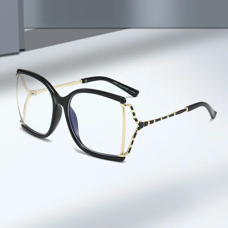 2026New Trendy Large Frame Blue Light Blocking Glasses for Women Luxury Metal Temple Fashion Elegant Anti Blue Light Eyeglasses
2026New Trendy Large Frame Blue Light Blocking Glasses for Women Luxury Metal Temple Fashion Elegant Anti Blue Light Eyeglasses