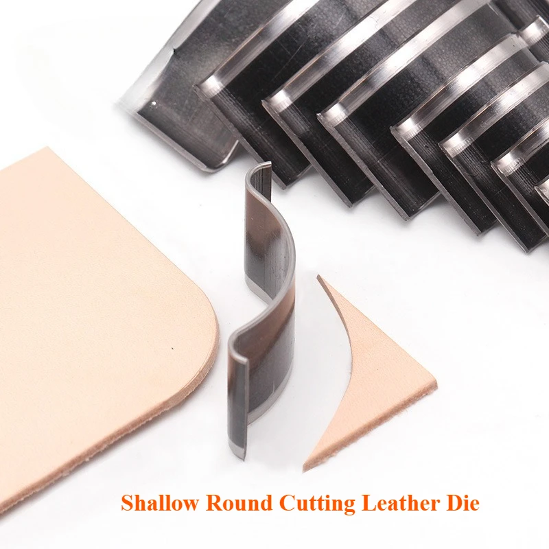 Shallow round leather cutting mold,1/4 cutting mold,large cut leather cutter,sharp round punch,wild knock without deformation
Shallow round leather cutting mold,1/4 cutting mold,large cut leather cutter,sharp round punch,wild knock without deformation