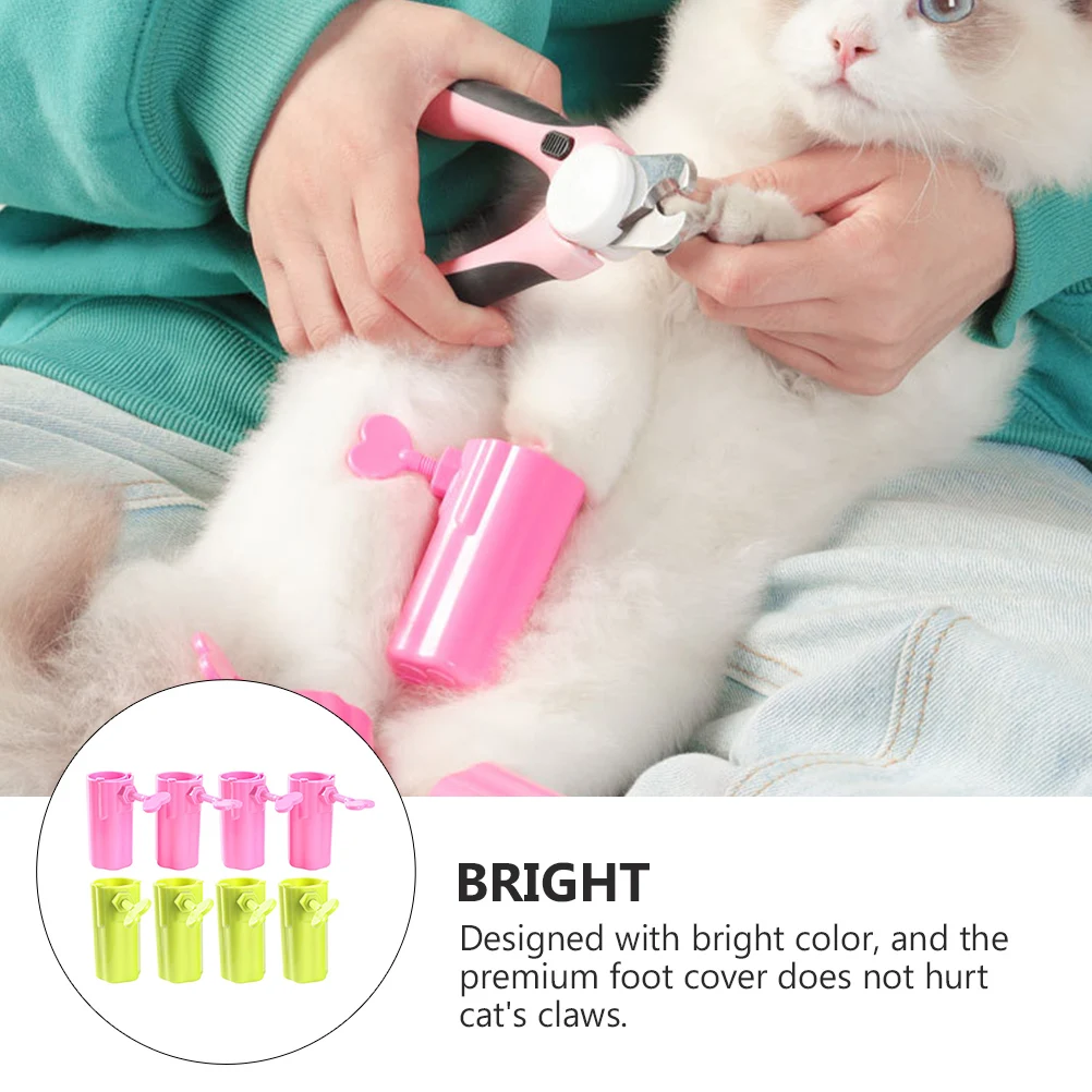 2 Sets Cat Foot Covers Protective ABS Anti-scratching Bright Color Comfortable Non-slip Soles Dry Clean Warm Pet Supplies
2 Sets Cat Foot Covers Protective ABS Anti-scratching Bright Color Comfortable Non-slip Soles Dry Clean Warm Pet Supplies