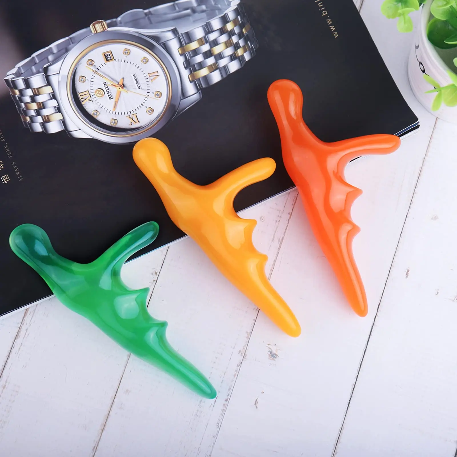 Массажер Green Thumb Type для массажа пальцев, точечного массажа, расслабления мышц, точечного массажа с выпуклыми точками, кристаллический, портативный
Массажер Green Thumb Type для массажа пальцев, точечного массажа, расслабления мышц, точечного массажа с выпуклыми точками, кристаллический, портативный