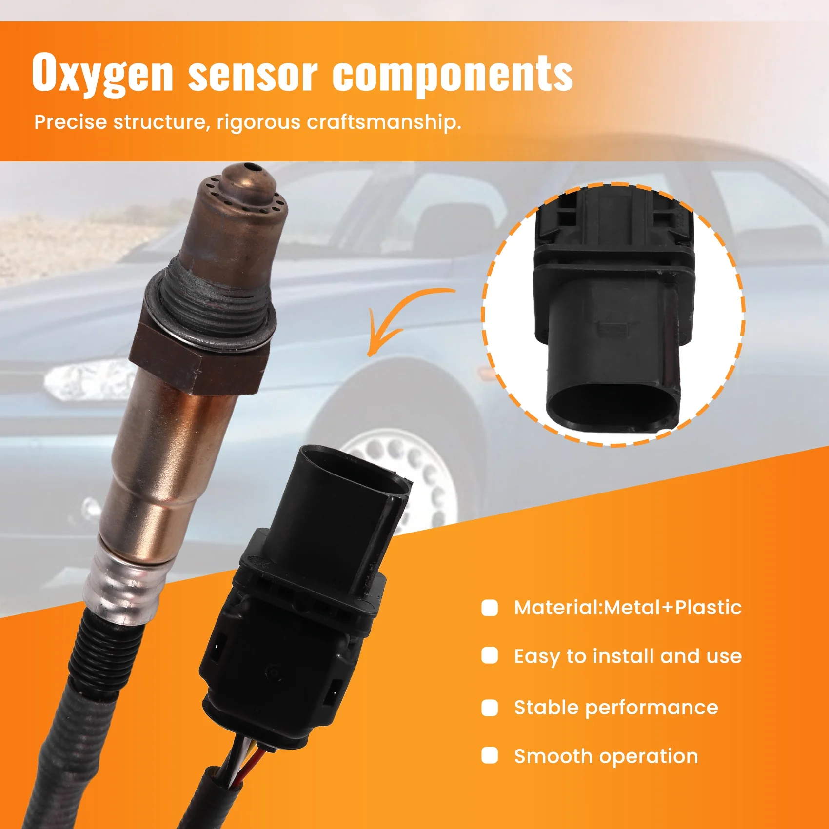 0258017111 552040050 Oxygen Sensor For Alfa Romeo 156 BRERA GT SPIDER 159 1.8 1.9 2.2 2003-2015
0258017111 552040050 Oxygen Sensor For Alfa Romeo 156 BRERA GT SPIDER 159 1.8 1.9 2.2 2003-2015