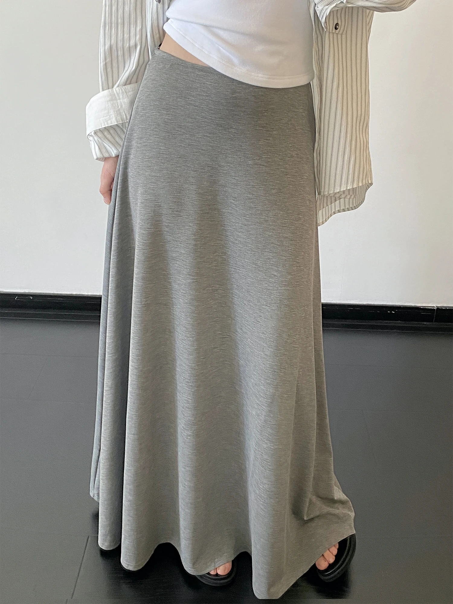 Laid-back A-Line Fish Tail Skirt Handmade One for All Seasons Lightweight Draping Elastic Korean Style mid Waist Design
Laid-back A-Line Fish Tail Skirt Handmade One for All Seasons Lightweight Draping Elastic Korean Style mid Waist Design