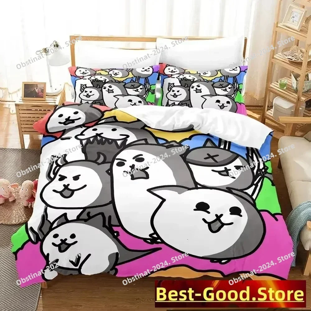 Game The Battle Cats Unite Bedding Set Printed single Comforter Quilt Bed Cover Duvet Cover Pillow Case 3 Pieces Kids Adult Size
Game The Battle Cats Unite Bedding Set Printed single Comforter Quilt Bed Cover Duvet Cover Pillow Case 3 Pieces Kids Adult Size