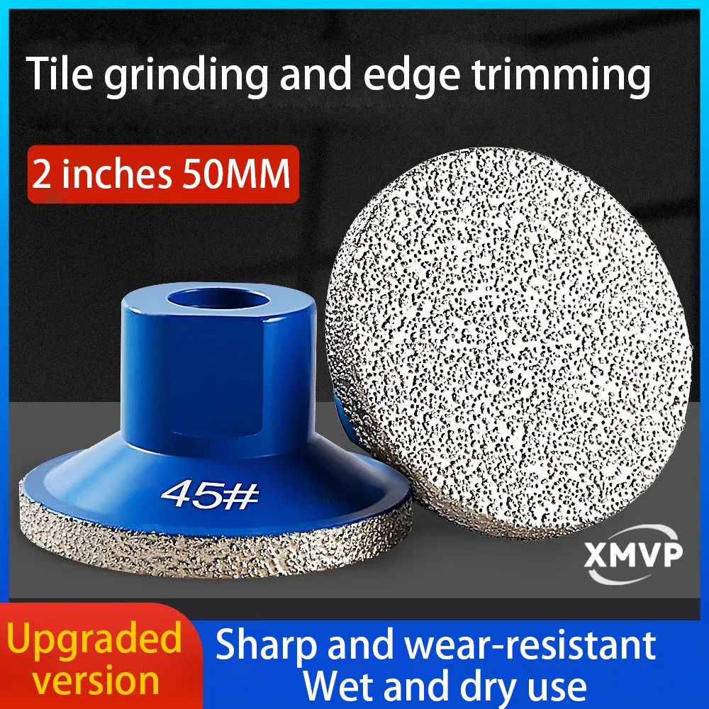 Tile grinding and edge trimming with 2-inch flat grinding head, brazed quartz stone and marble polishing tool, angle grinder pol
Tile grinding and edge trimming with 2-inch flat grinding head, brazed quartz stone and marble polishing tool, angle grinder pol