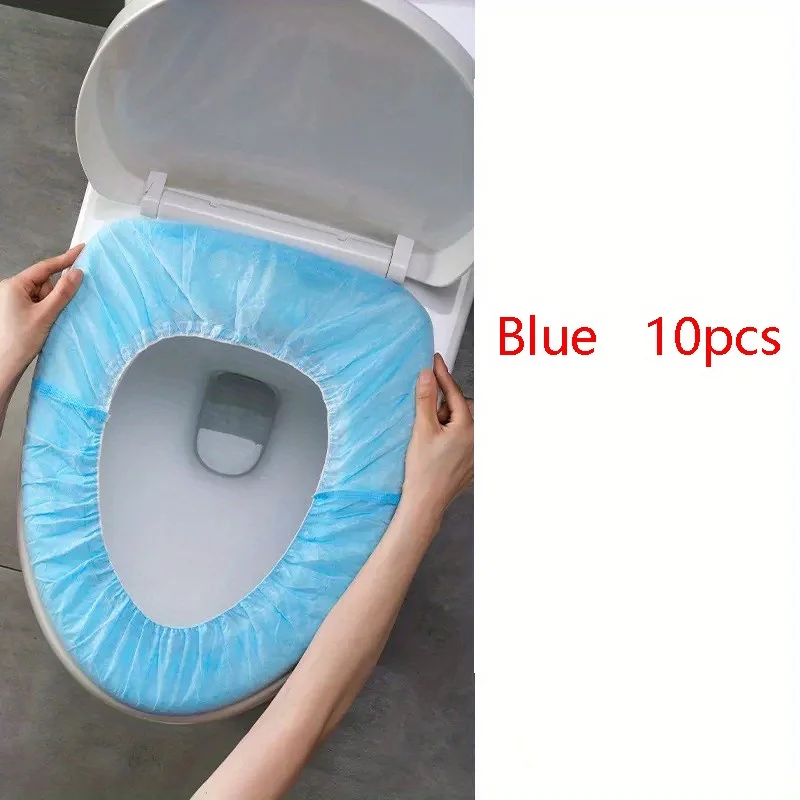 10Pcs Blue Disposable Toilet Seat Covers Individually Wrapped Portable Sanitary Travel Toilet Mats Hygienic Bathroom Accessories Essential Disposable Hygiene Supplies For Airplane Camping Business Trip Outdoor Travel Household Daily Use
10Pcs Blue Disposable Toilet Seat Covers Individually Wrapped Portable Sanitary Travel Toilet Mats Hygienic Bathroom Accessories Essential Disposable Hygiene Supplies For Airplane Camping Business Trip Outdoor Travel Household Daily Use