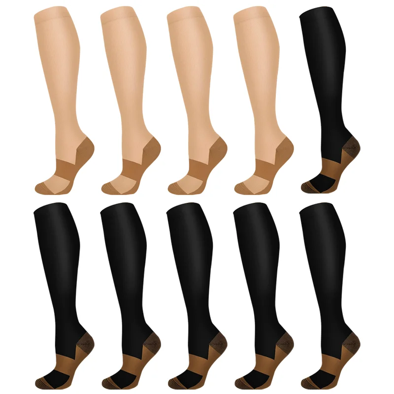 10 pairs copper fiber compression socks for men and women -running and traveling for nurses and pregnant women mid-calf design
10 pairs copper fiber compression socks for men and women -running and traveling for nurses and pregnant women mid-calf design