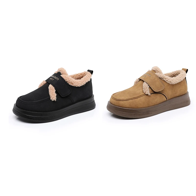 Winter Fashion Cotton Shoes Women Plus Velvet Warm Boots Thickened Non-slip Snow Ankle Boots Women Snow Autumn Winter Sneaker
Winter Fashion Cotton Shoes Women Plus Velvet Warm Boots Thickened Non-slip Snow Ankle Boots Women Snow Autumn Winter Sneaker