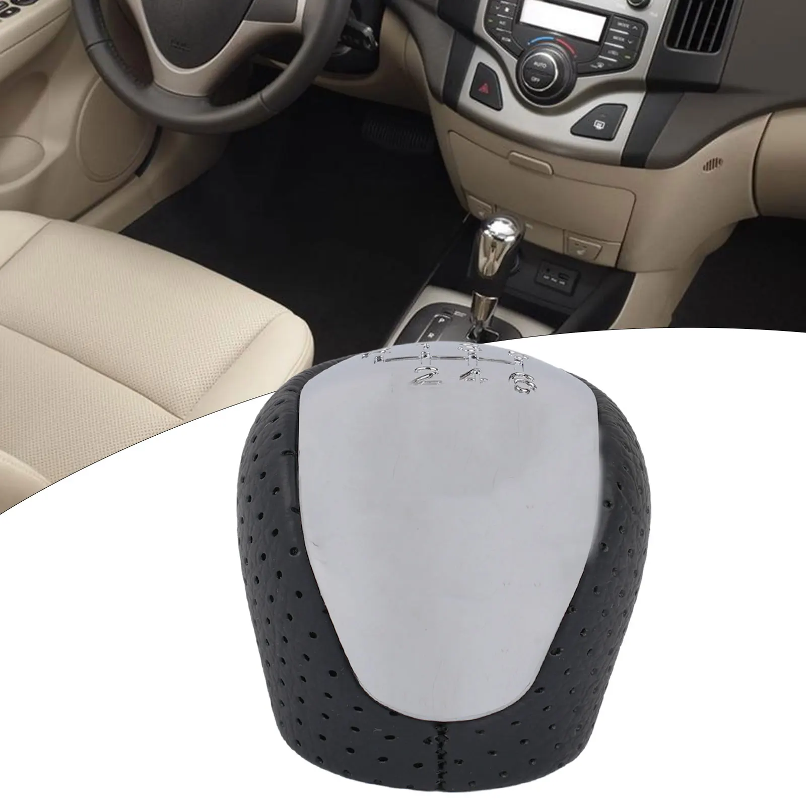 Upgraded Feel 6-Speed Manual Shift Knob with Perforated Leather and Chrome for Hyundai For I30 IX35 2842231696
Upgraded Feel 6-Speed Manual Shift Knob with Perforated Leather and Chrome for Hyundai For I30 IX35 2842231696
