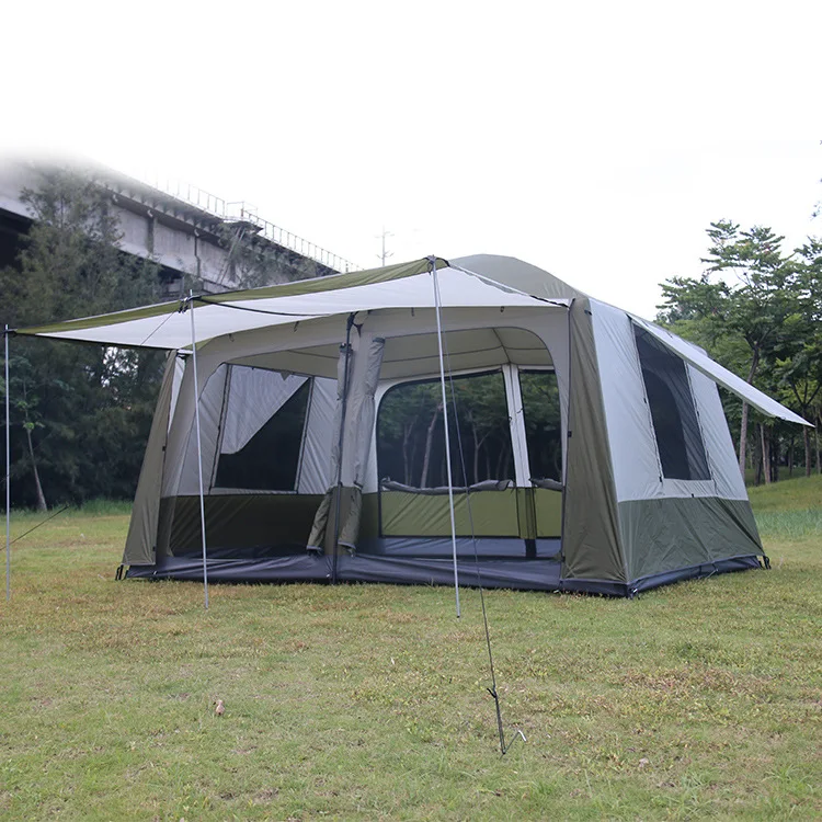 Outdoor 8 Person Big Tent Family Camping Two Room One Hall Large Space
Outdoor 8 Person Big Tent Family Camping Two Room One Hall Large Space